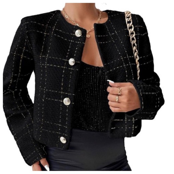 Chic Designer Style European Fashion Jacket - Picture 2 of 3